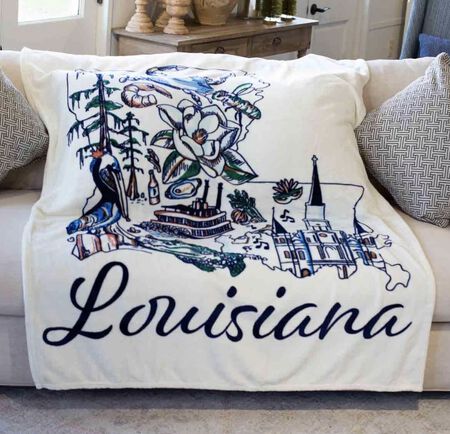 The Royal Standard Louisiana Love Throw