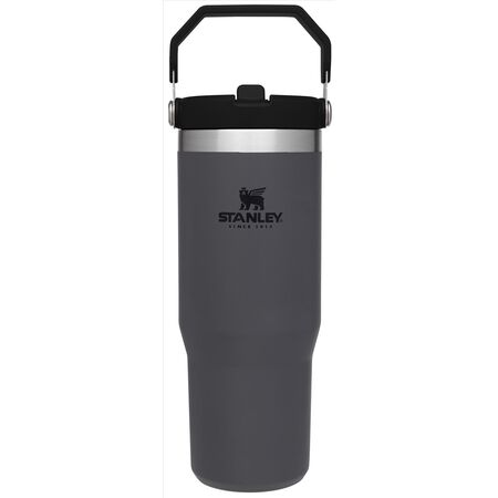Stanley Classic 30 Oz Iceflow Charcoal BPA Free Insulated Straw Tumbler