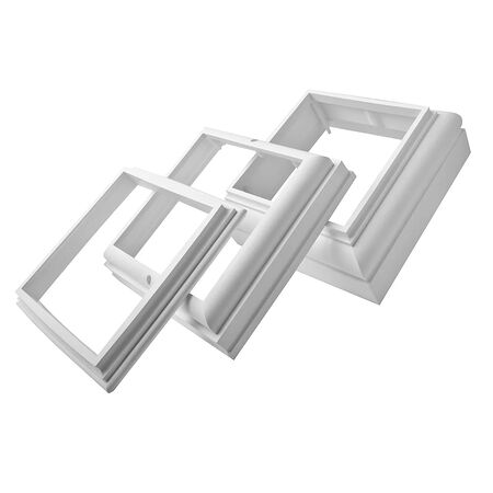 Cap & Base 8" Builders Fbrgls