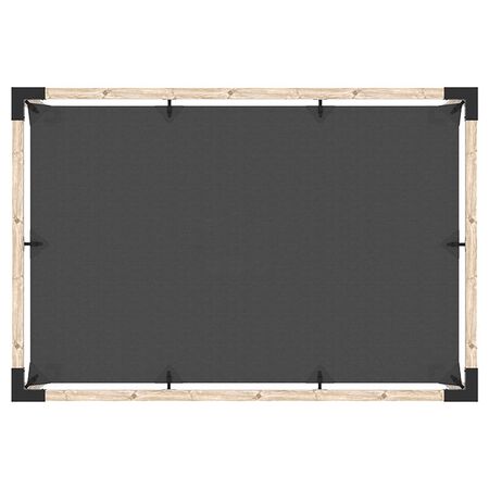 Toja Grid Polyethylene Shade Cloth 8 ft. H X 12 ft. W