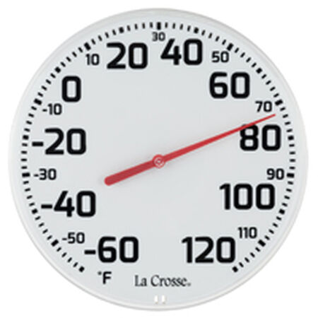 La Crosse 104-1522-TBP Round Thermometer