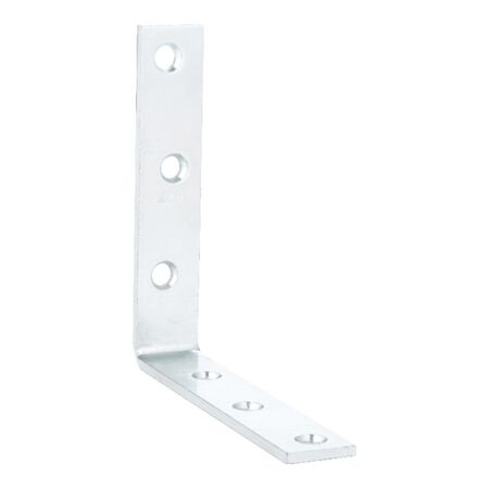Ace 5 in. H X 1 in. W X.875 in. D Zinc Inside L Corner Brace