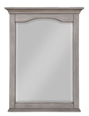 Autafina WAINWRIGHT Old Harbor Grey Beveled Glass Mirror
