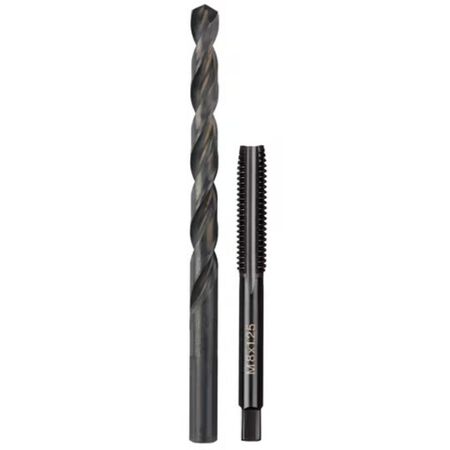 Milwaukee Metric M8x1.25 mm Straight Flute Plug Tap & H Drill Bit