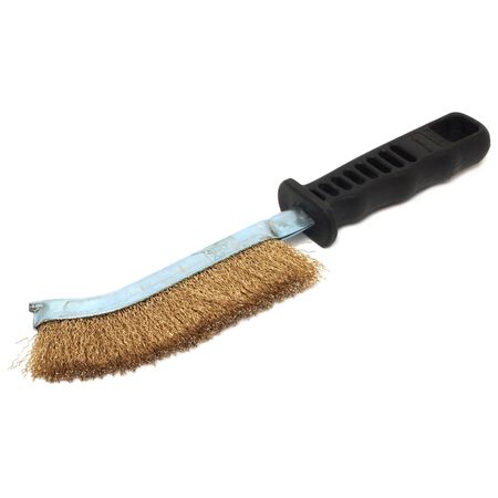Forney 10.5 in. L X 2.25 in. W Scratch Brush Brass 1 pc