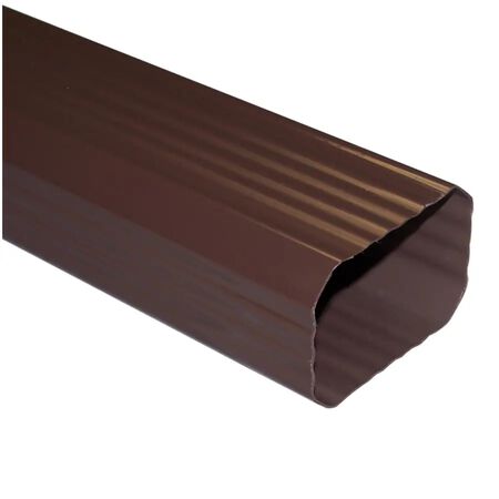 Gutter Vinyl Downspout Brown 10'