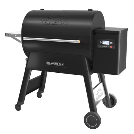 Traeger Ironwood 885 Wood Pellet Wifi Grill And Smoker Black