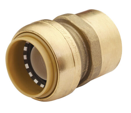 SharkBite 1/2 in. Push X 1/2 in. D FPT Brass Connector