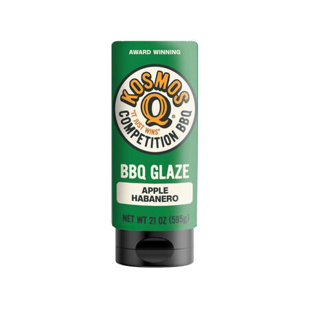 Kosmos Q Apple Habanero BBQ Glaze 21 oz.