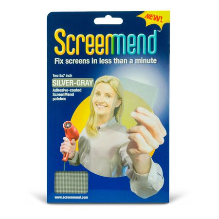 Screenmend Gray Fiberglass Screen Repair Patch 2 in. W X 80 in. L 1 pk