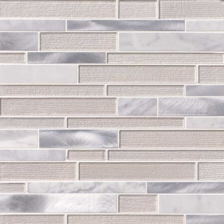 White Wave Interlocking 4mm