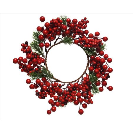 Everlands 10 in. D Berry Wreath