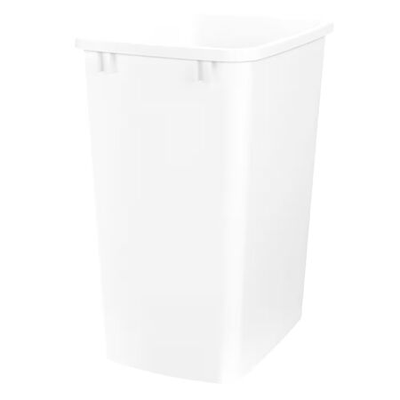 Trash Can 35qt HR White