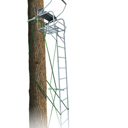 22 in.Big Daddy Extra Wide Jaw & Truss Ladder Stand