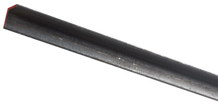 Boltmaster steel angle 1/8 in. x 1 in. x 72 in. Carbon Steel Black