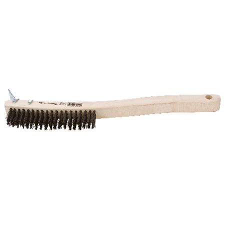 Forney 13-11/16 in. L X 3 in. W Scratch Brush Steel 1 pc