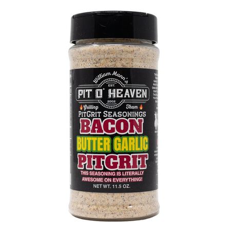 Pit O' Heaven Bacon Butter Garlic Pit Grit