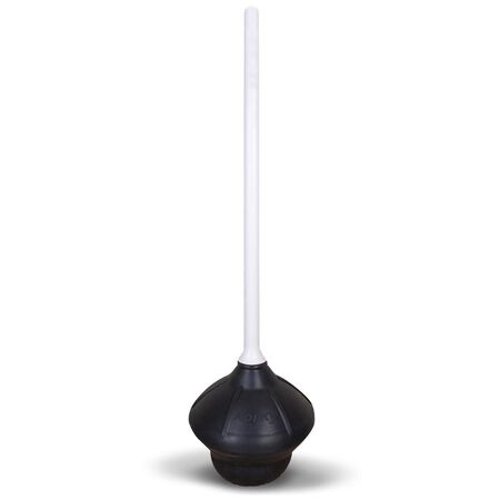 Korky Toilet Plunger 18 in. L X 6 in. D