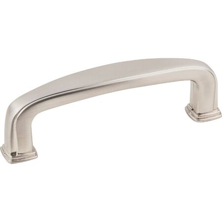 KasaWare 3-1/2 in. Overall Length Satin Nickel Cabinet Pull (2 Pack)