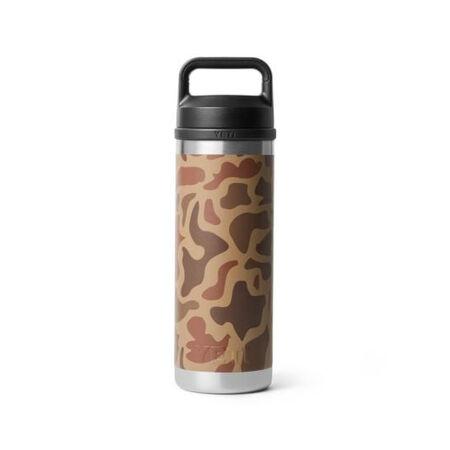 YETI Rambler 18 oz Bottle Chug Wetlands Camo