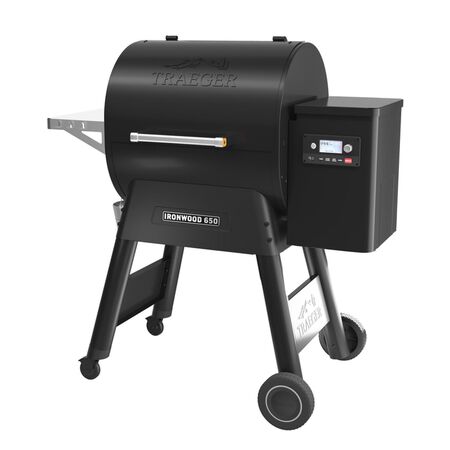 Traeger Ironwood 650 Wood Pellet Wifi Grill Black