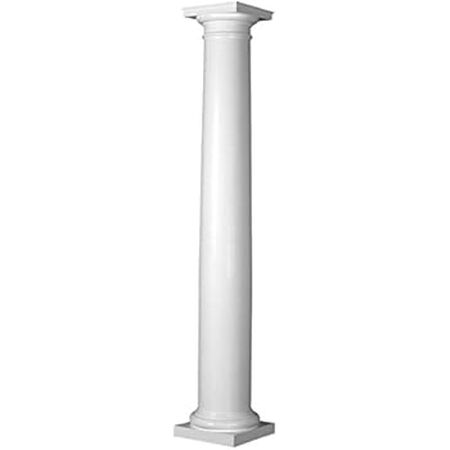 Column 8"x10' F/G Round Smth