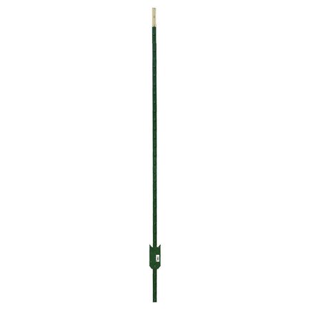 T-Post Metal Green 6.5in. with 5 Clips