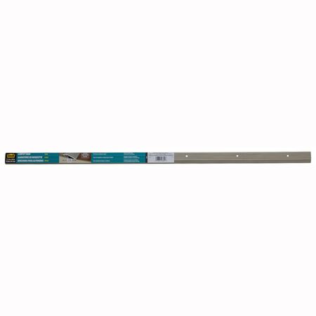 M-D Building Products 0.3 in. H X 1.375 in. W X 36 in. L Prefinished Pewter Aluminum Carpet Trim
