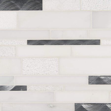 Moderno Blanco Interlocking 8mm