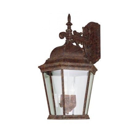 Trans Globe Three Light Up Lighting Outdoor Wall Sconce