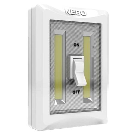 Nebo Flip-It 400 Lm White Led Flashlight Switch AA Battery