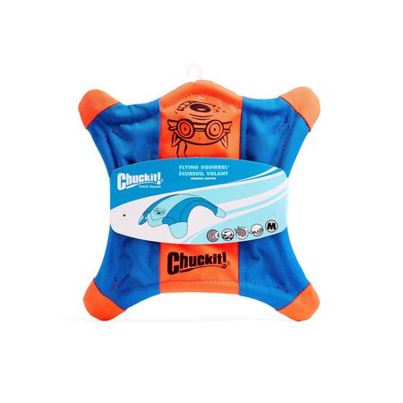 Chuckit! For Dog Assorted Canvas Flying Squirrel Dog Toy Medium 1 pk