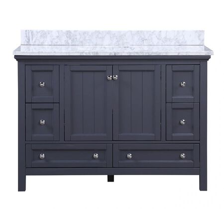 Aurafina CUNNINGHAM 48 in. Harbor Blue Vanity