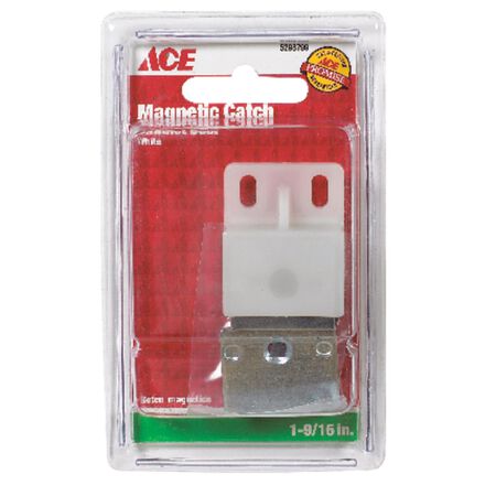 Ace 1.56 in. H X 1.25 in. W X 2 in. D Aluminum Door Catch