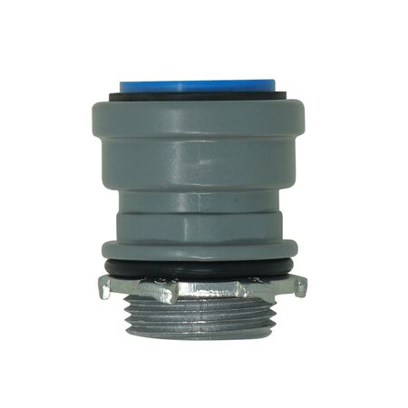 SimPush 1/2 in. D Aluminum Box Connector For EMT 1 pk