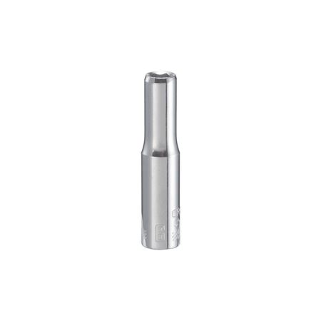 Craftsman 6 mm X 1/4 in. drive Metric 6 Point Deep Deep Socket 1 pc