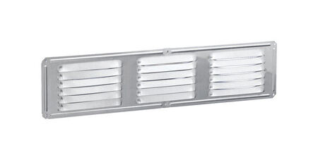 Air Vent Undereave Vent 16in. x 4in. 28 Sq." 15in. x 3in. Aluminum Mill