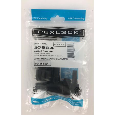 Flair-It PEXLock 1/2 in. PEX X 1/2 in. D PEX PPSU Angle Valve