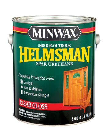 Minwax Helmsman Indoor and Outdoor Clear Gloss Spar Urethane 1 gal.