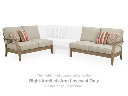 Ashley Clare View Right-Arm/Left-Arm Loveseat