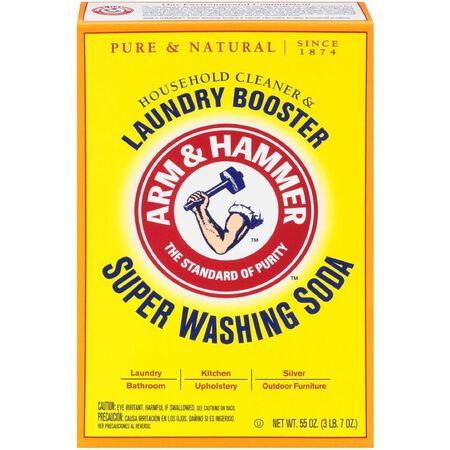 Arm & Hammer No Scent Detergent Booster and Household Cleaner Powder 55 oz 1 pk