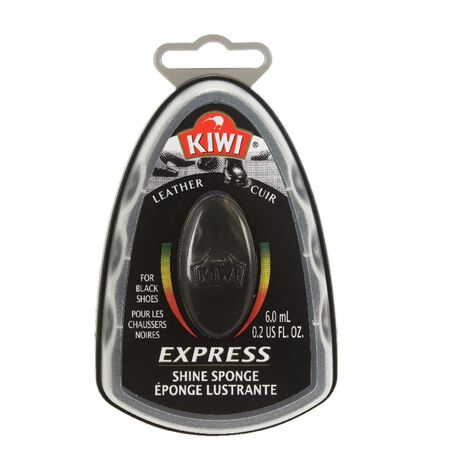 Kiwi Express Shine Black Shine Sponge Shoe Polish 0.23 oz