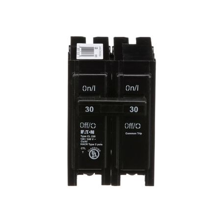 Eaton 30 amps Plug In 2-Pole Circuit Breaker