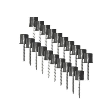 Surface Mount Deck Rail Connectors (20 pcs) for 3/4″ Round Balusters