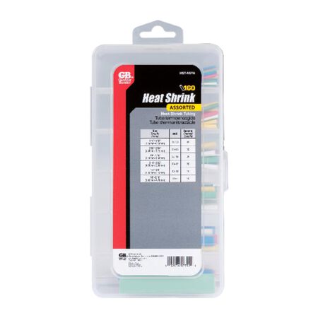 Gardner Bender Heat Shrink Tubing Assorted Colors 160 pk