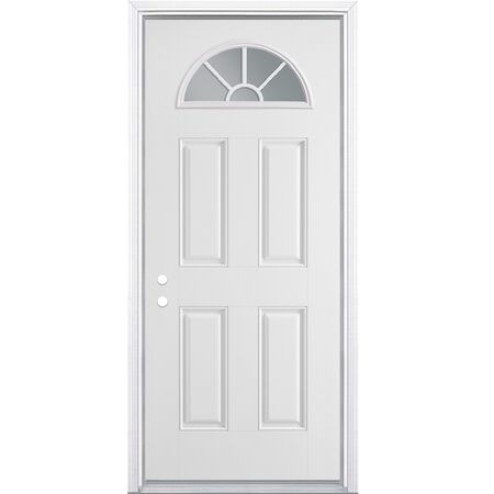 Steel Entry Door Left Hand - 36 in. x 80 inch. 