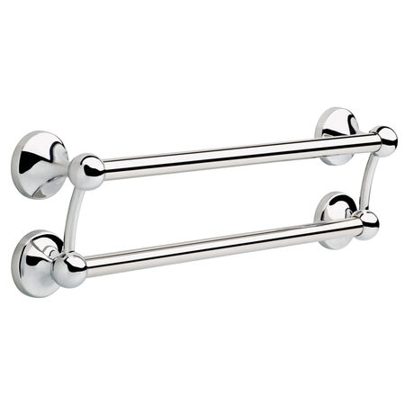 Delta 20.5 in. L Stainless Steel Towel Bar with Assist Bar