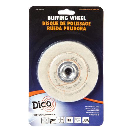 Dico Cordless 4 in. Buffing Wheel