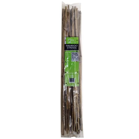 Bond 2 ft. H Green Bamboo Garden Stakes