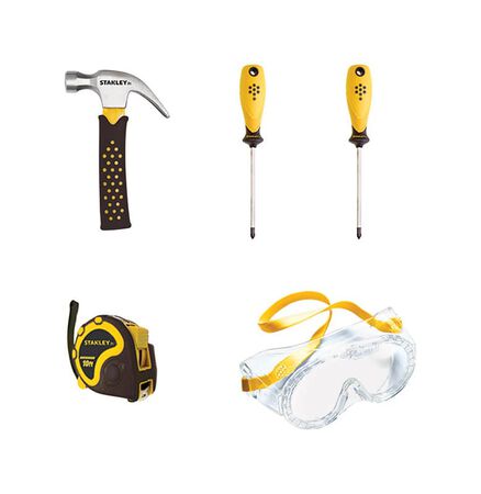 STANLEY Jr. Tool Set Multicolored 5 pc